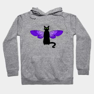 Purple Crypticat Hoodie